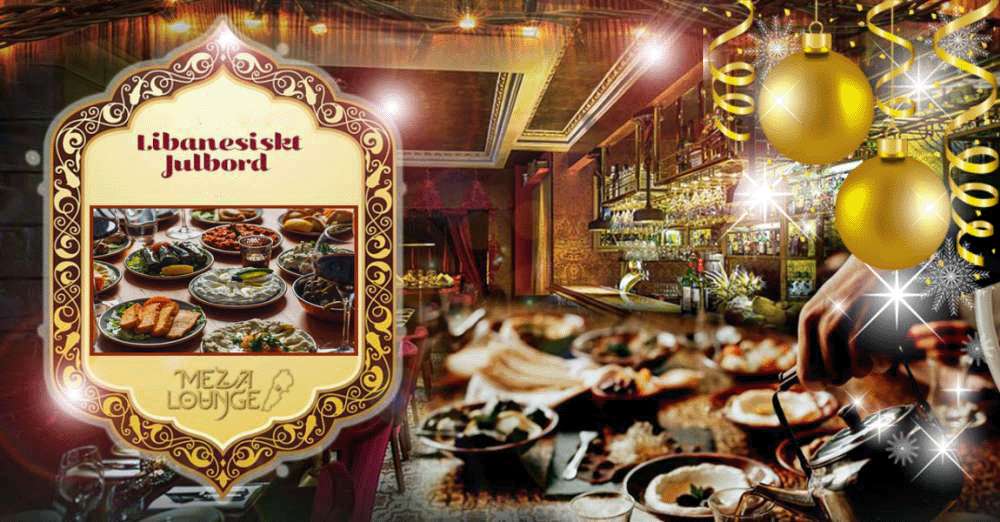 Lebanon Meza Lounge's Julbord 2025